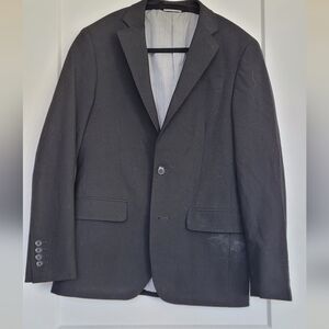 JF J.Ferrar Charcoal Men's Blazer